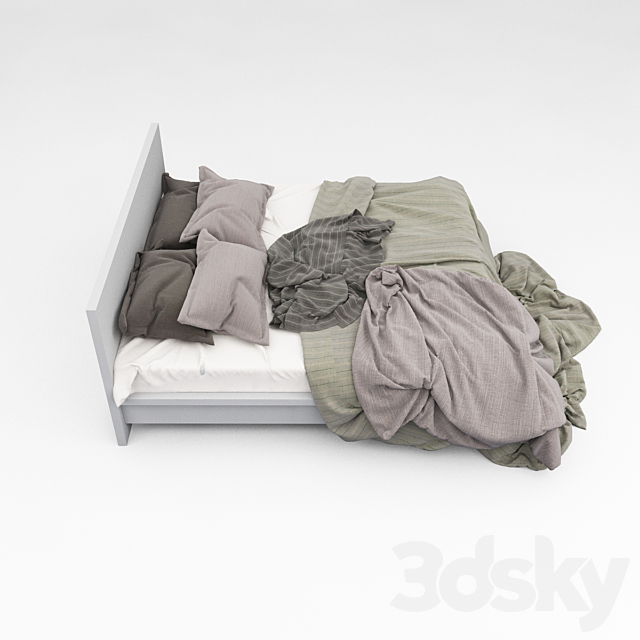 Bed 15 3DSMax File - thumbnail 2