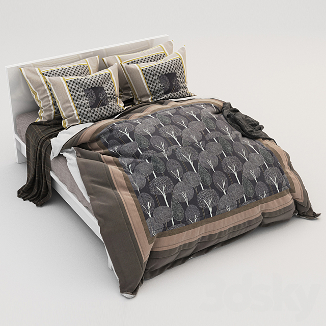 Bed 17 3DSMax File - thumbnail 2