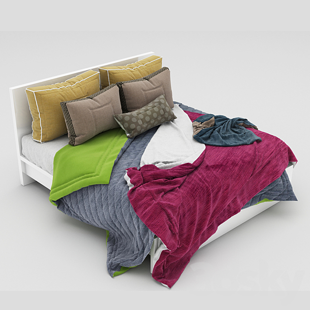 Bed 28 3DSMax File - thumbnail 2