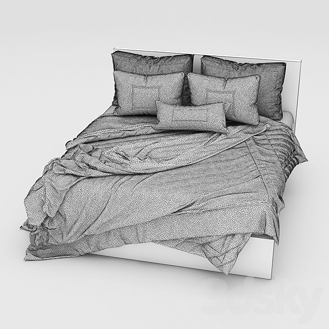 Bed 28 3DSMax File - thumbnail 3