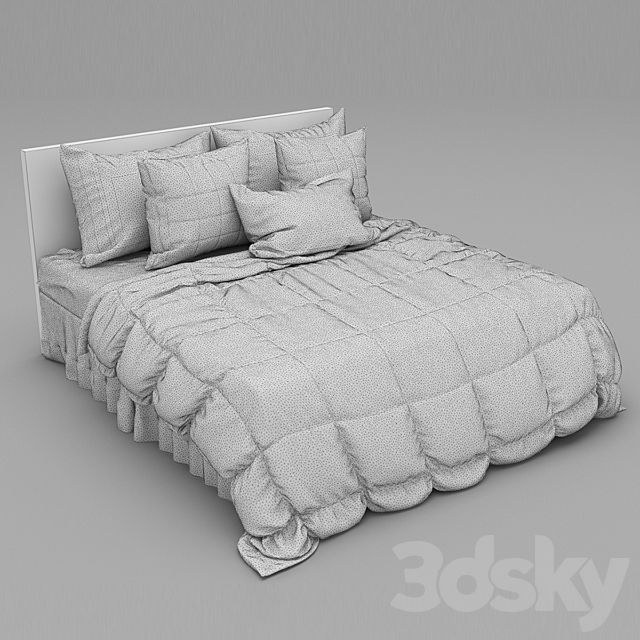 Bed 31 3DSMax File - thumbnail 3