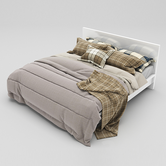 Bed 36 3DS Max Model - thumbnail 1