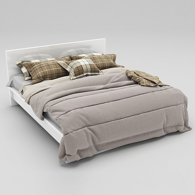 Bed 36 3DS Max Model - thumbnail 2