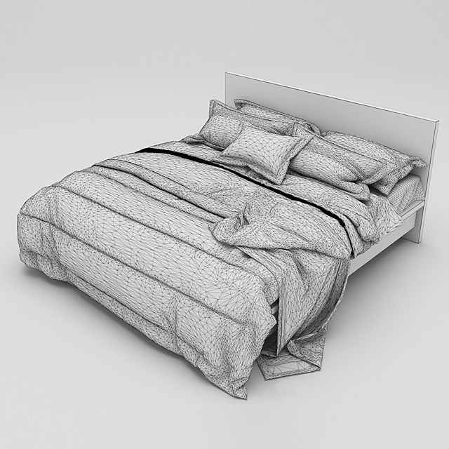 Bed 36 3DS Max Model - thumbnail 3