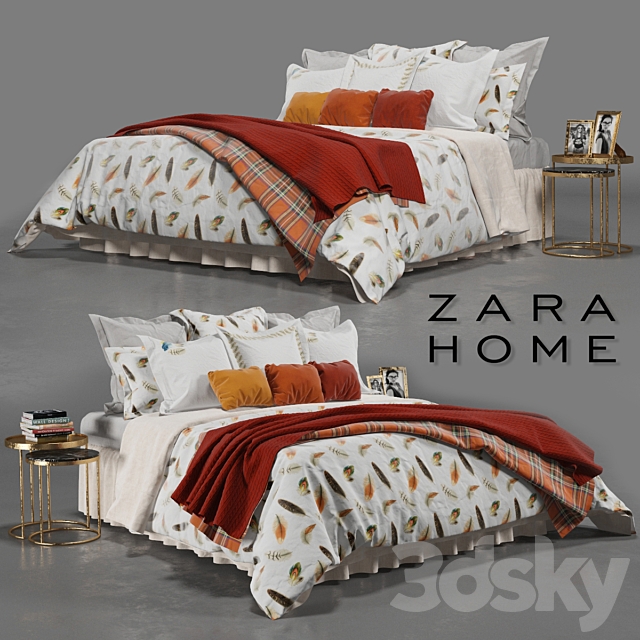 Bed 3DSMax File - thumbnail 1