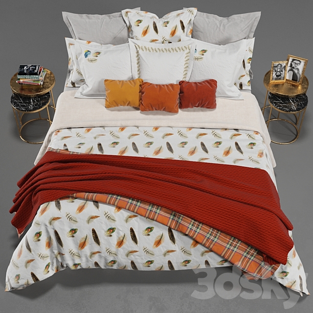 Bed 3DSMax File - thumbnail 3