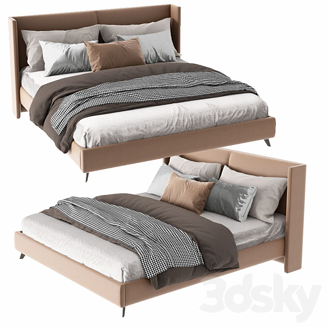 Bed 3DSMax File - thumbnail 1