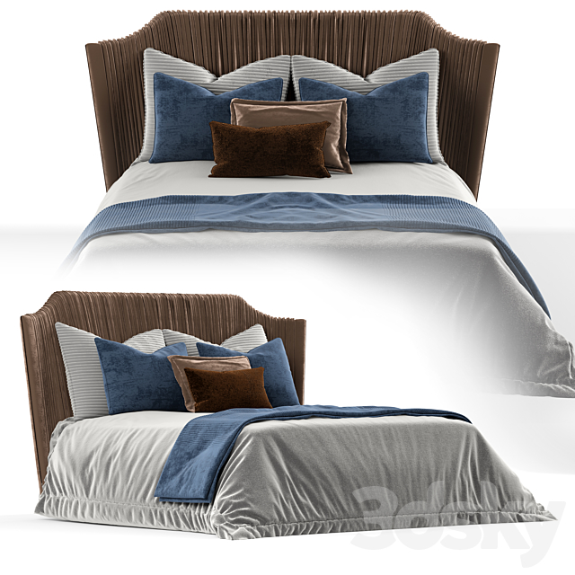 bed 3DSMax File - thumbnail 1