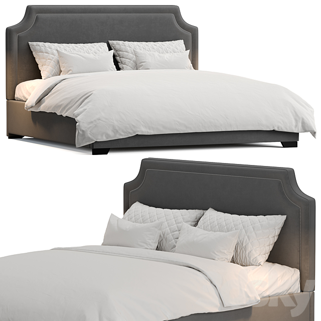 Bed 3DSMax File - thumbnail 1