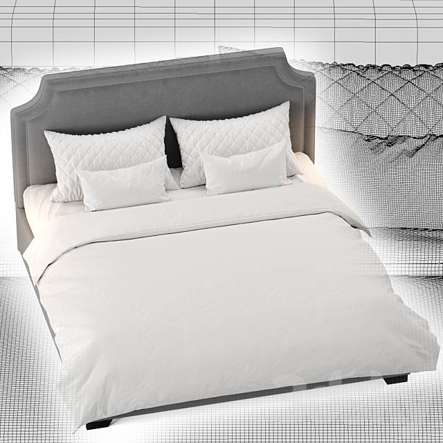 Bed 3DSMax File - thumbnail 3