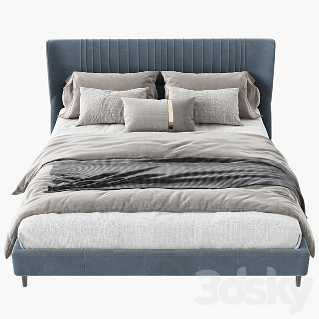 bed 3DSMax File - thumbnail 1