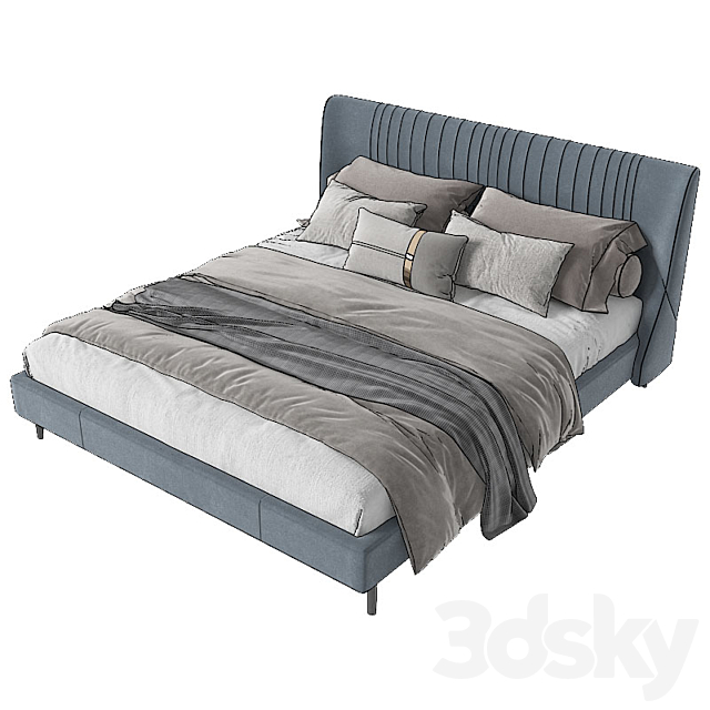 bed 3DSMax File - thumbnail 3