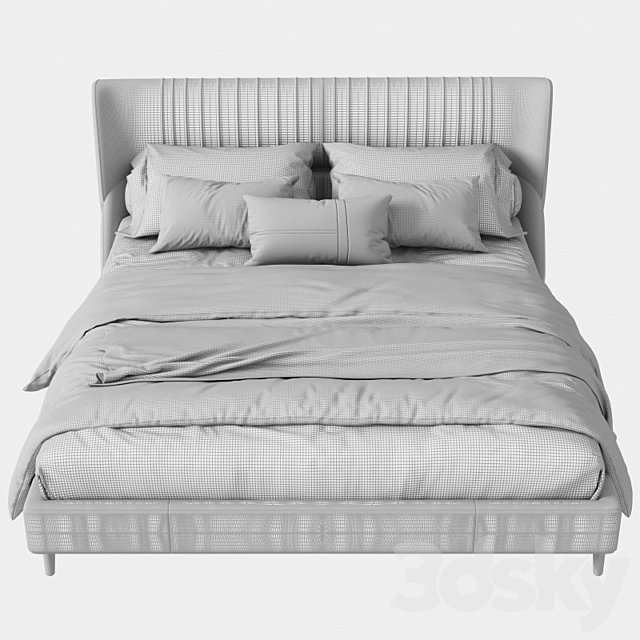 bed 3DSMax File - thumbnail 4