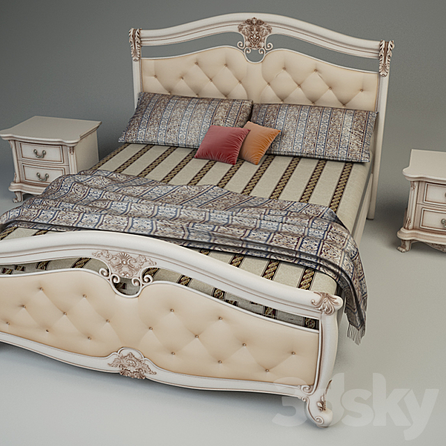 bed 3DSMax File - thumbnail 1