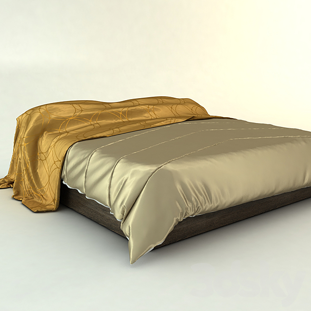 Bed 3DSMax File - thumbnail 1