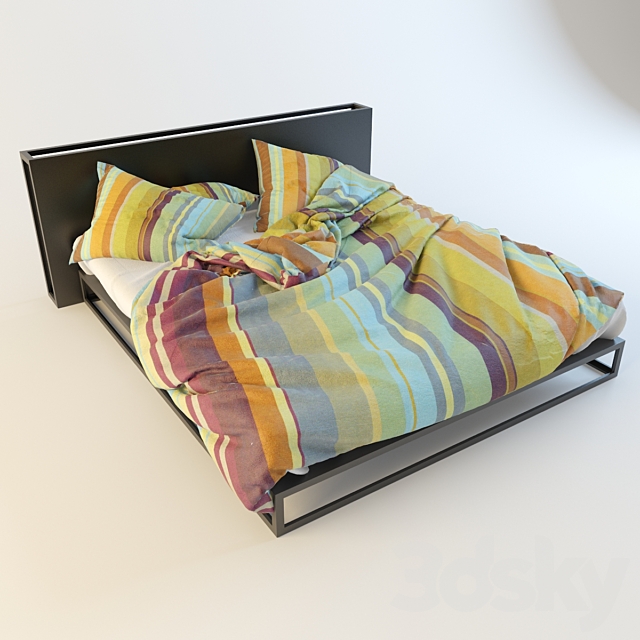 Bed 3DSMax File - thumbnail 1