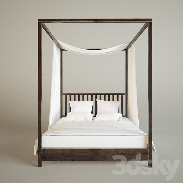 Bed 3DSMax File - thumbnail 2