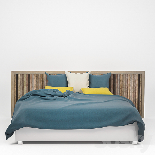 bed 3DSMax File - thumbnail 1