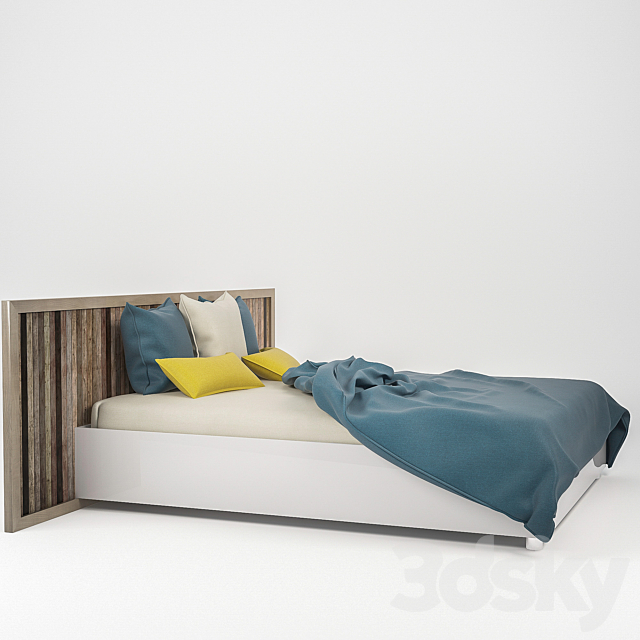 bed 3DSMax File - thumbnail 2