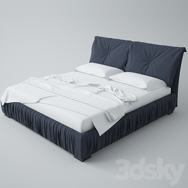 Bed 3DSMax File - thumbnail 1