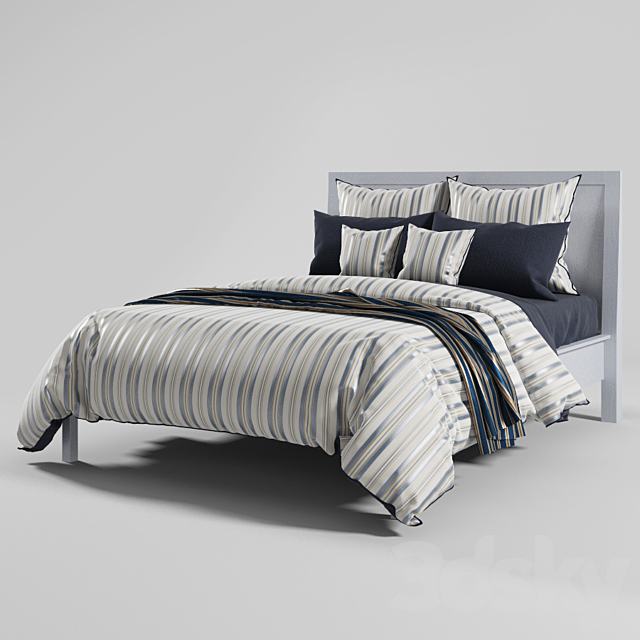 Bed 3DSMax File - thumbnail 1