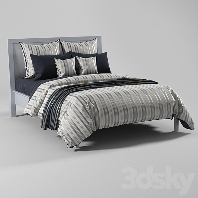 Bed 3DSMax File - thumbnail 2