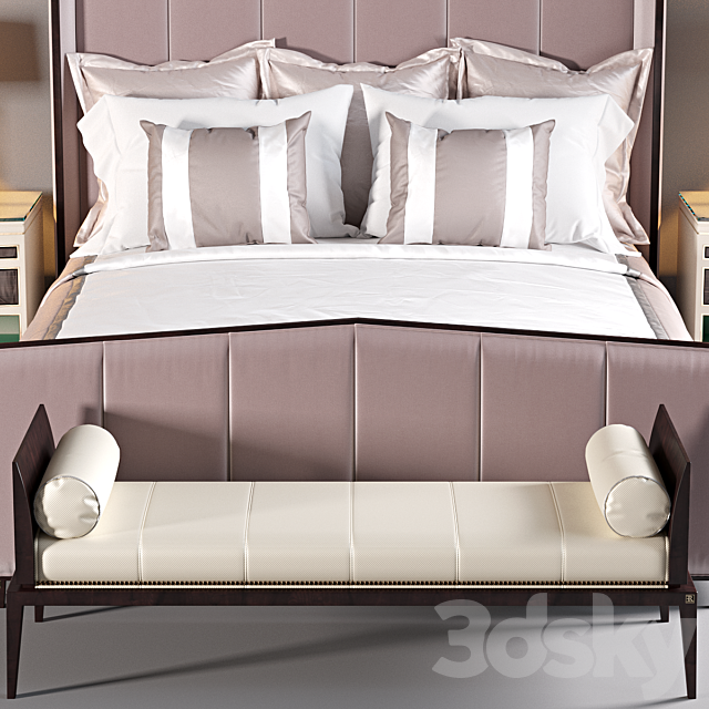 Bed 3DSMax File - thumbnail 2