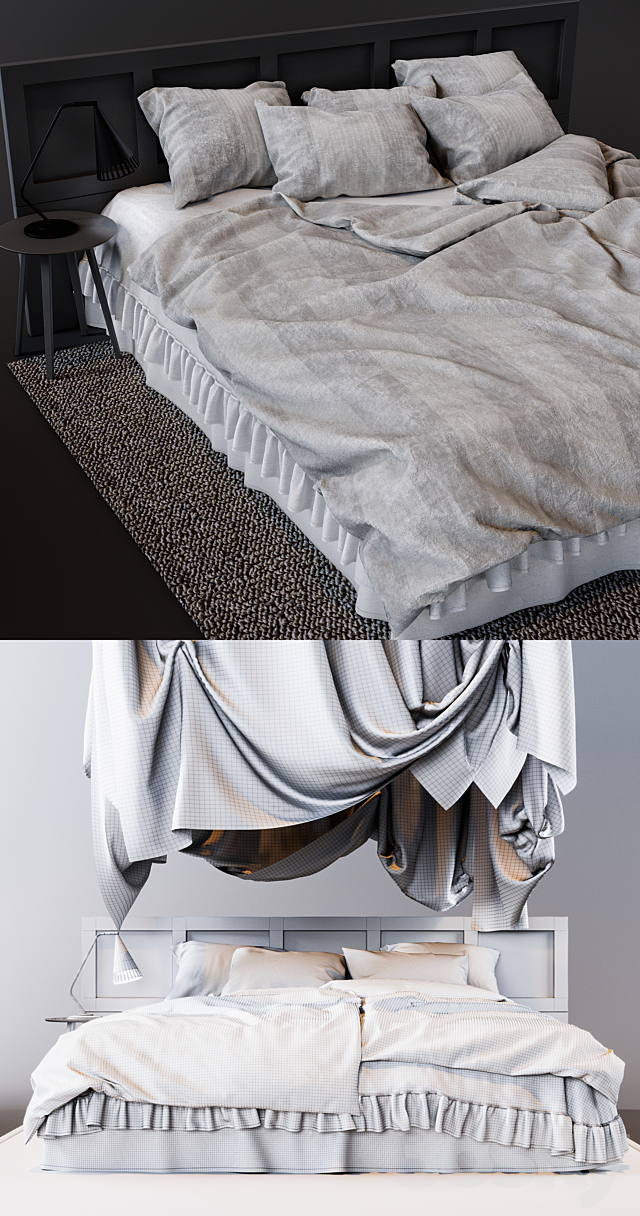 bed 3DSMax File - thumbnail 3