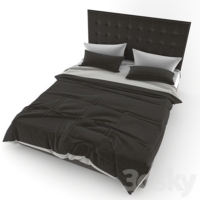 Bed 3DSMax File - thumbnail 2