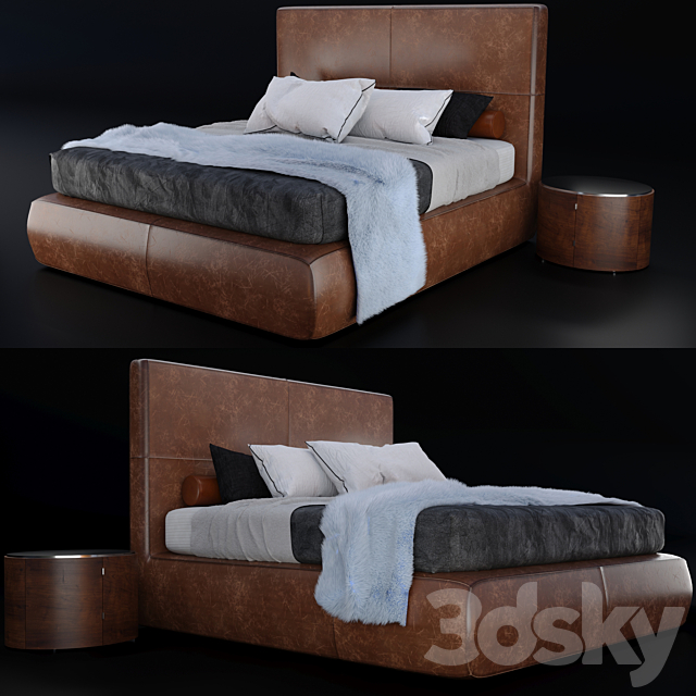 Bed # 8 3DSMax File - thumbnail 1