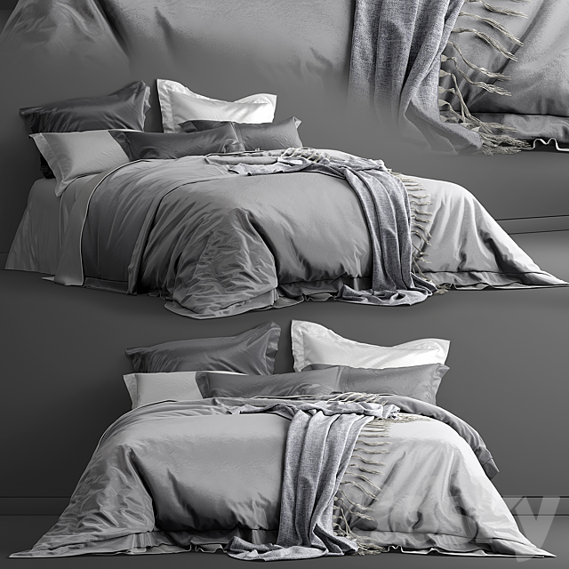 Bed adairs bed 3DS Max Model - thumbnail 1