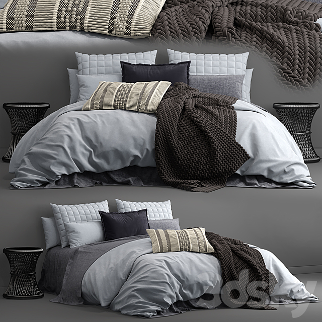 Bed adairs bed 3DSMax File - thumbnail 1