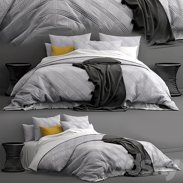 Bed adairs bed 3DSMax File - thumbnail 1