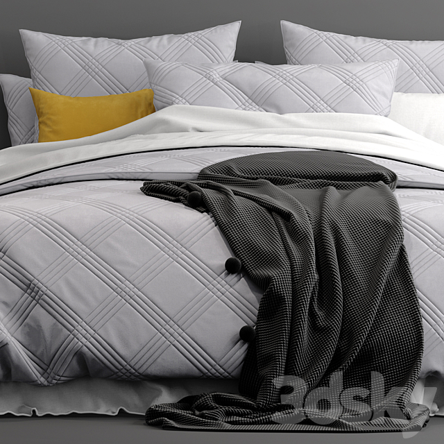 Bed adairs bed 3DSMax File - thumbnail 2