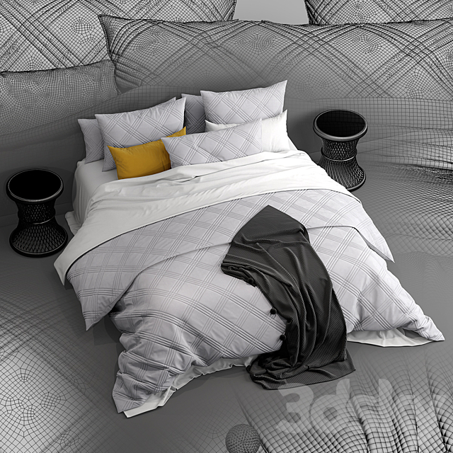 Bed adairs bed 3DSMax File - thumbnail 3