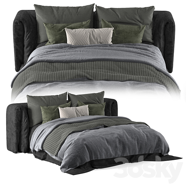 Bed adairs bed 3DSMax File - thumbnail 1