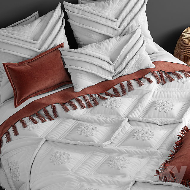 Bed adairs bed 3DSMax File - thumbnail 4