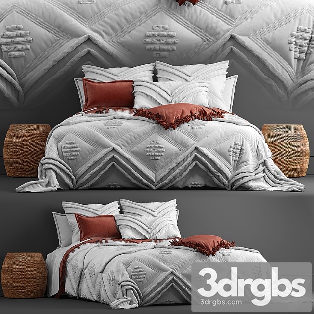 Bed Adairs Bed 5 3dsmax Download - thumbnail 1