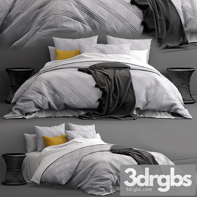 Bed adairs bed_2 2 3dsmax Download - thumbnail 1