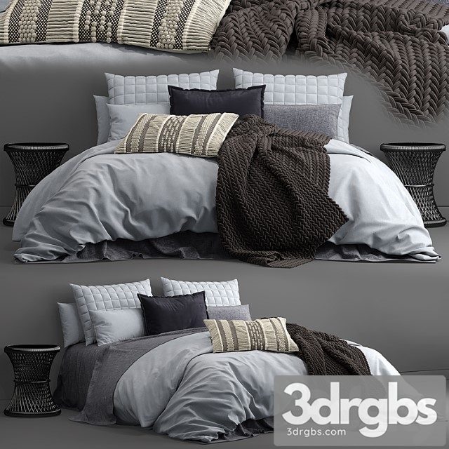 Bed adairs bed_6 2 3dsmax Download - thumbnail 1