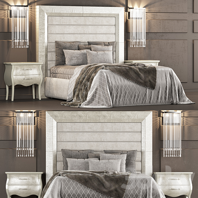 Bed Adler DVhomecollection 3DSMax File - thumbnail 1