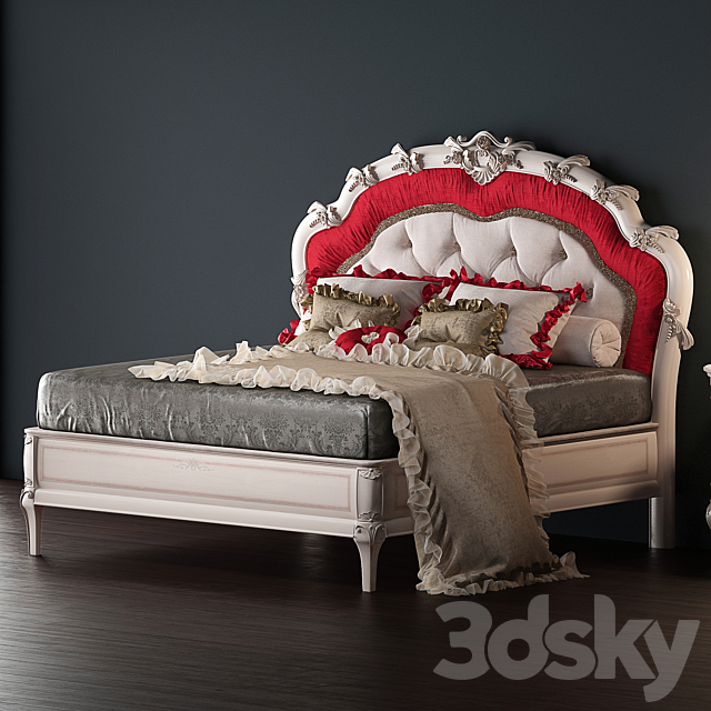 Bed Agostini Mobili Bol 029 3DSMax File - thumbnail 1