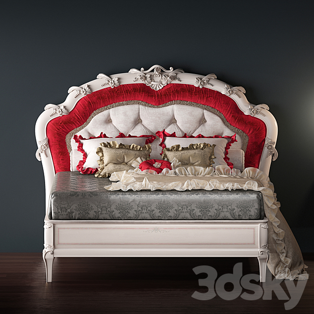 Bed Agostini Mobili Bol 029 3DSMax File - thumbnail 2