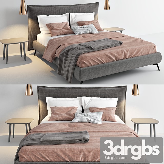 Bed alf dafre francis 2 3dsmax Download - thumbnail 1