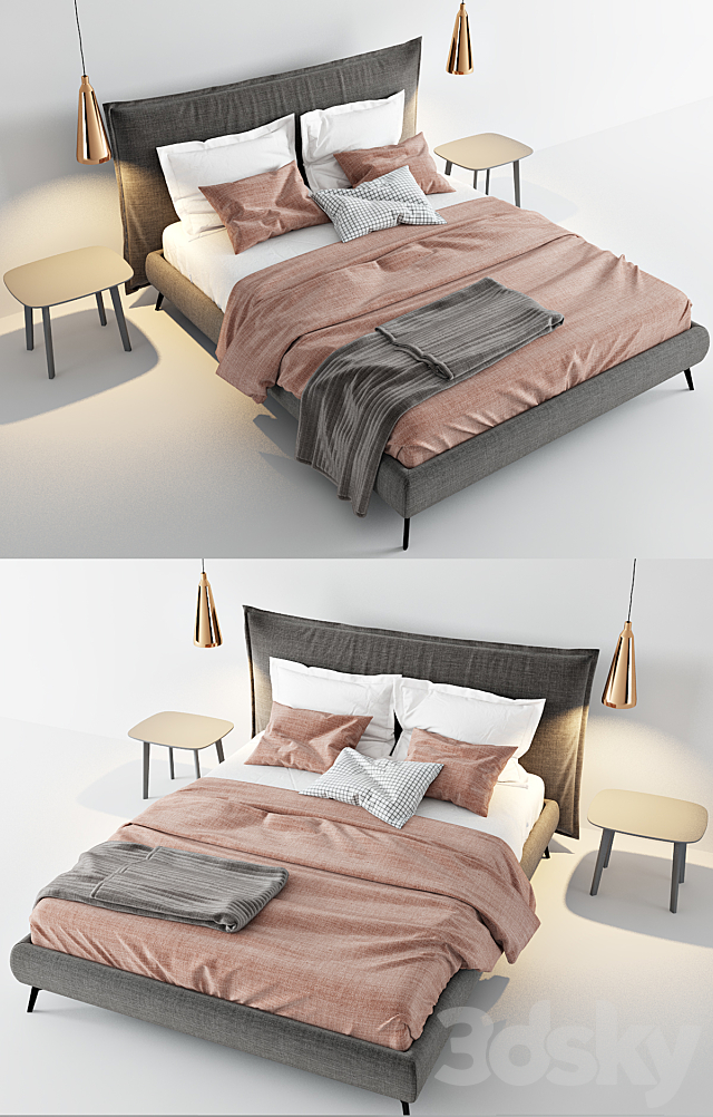 Bed Alf daFre Francis 3DSMax File - thumbnail 2