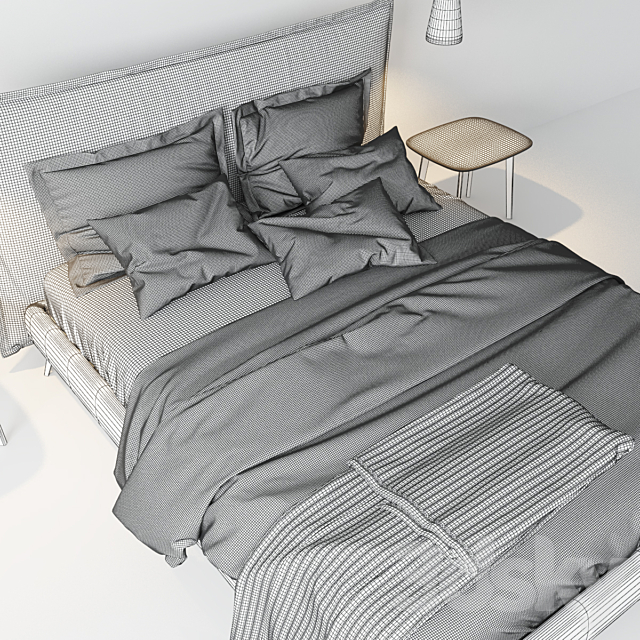 Bed Alf daFre Francis 3DSMax File - thumbnail 3