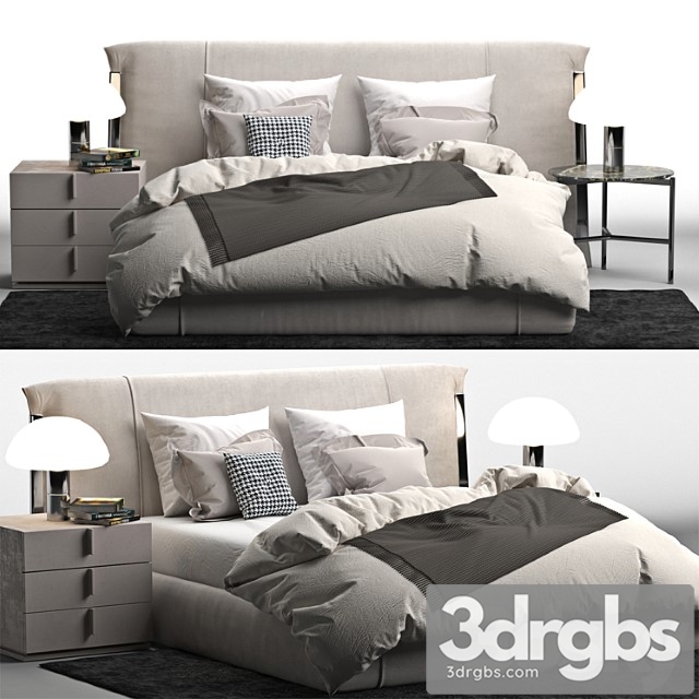 Bed amal flou 2 3dsmax Download - thumbnail 1