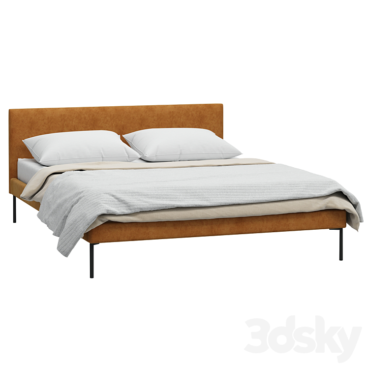 bed AMYEN 3DS Max Model - thumbnail 2