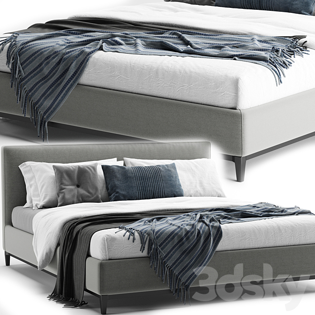 Bed andersen minotti 3DSMax File - thumbnail 3