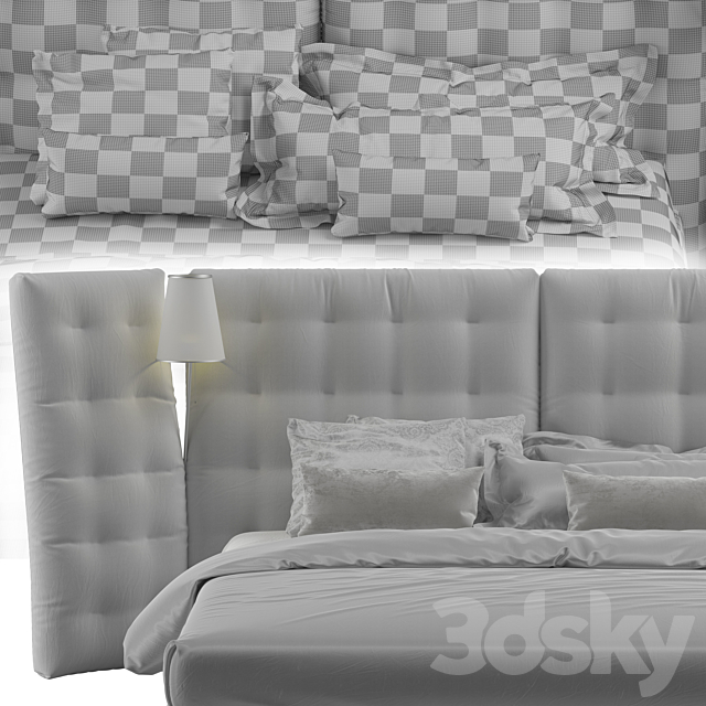 Bed Angle 3DSMax File - thumbnail 3